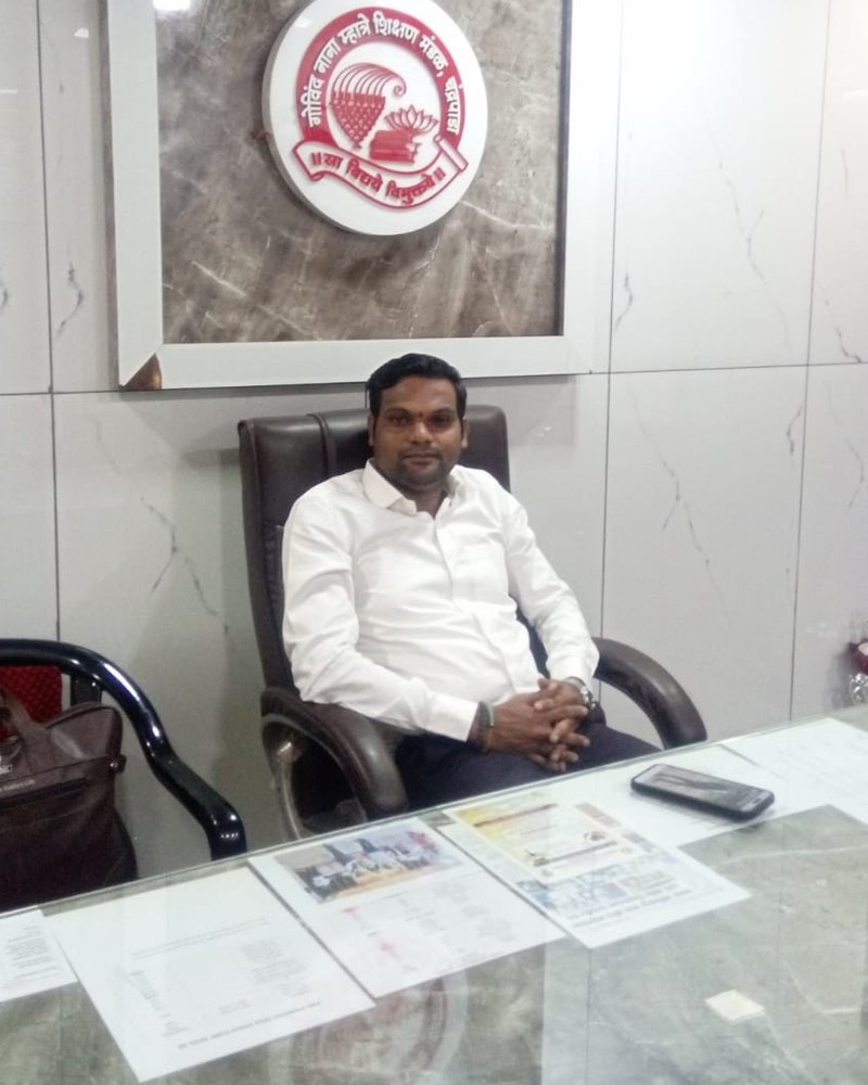 School Secretary Mr. Dipesh Bharat Mhatre